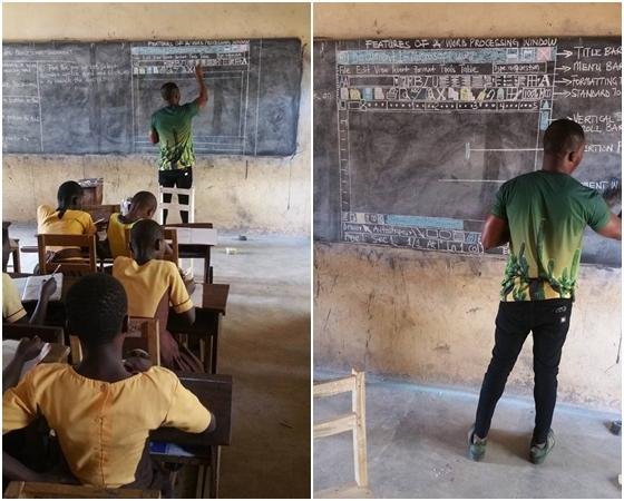 분필로 '워드' 그린 선생님의 나비효과, MS가 응답했다