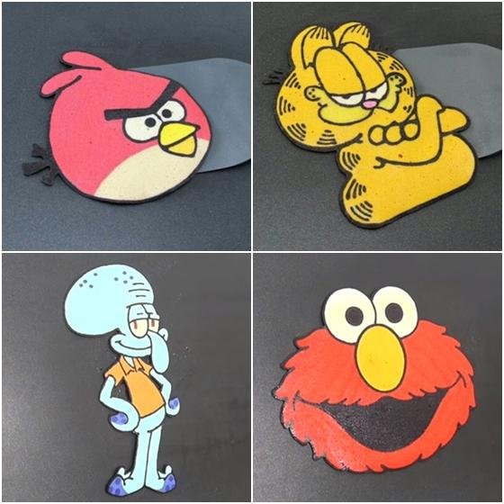 유튜브 채널 '타이거토마토'는 캐릭터 모양 팬케이크를 만들고 있다./유튜브 'TigerTomato' 채널 갈무리