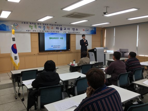 행복마을학교 마을교사 역량 강화 교육 진행