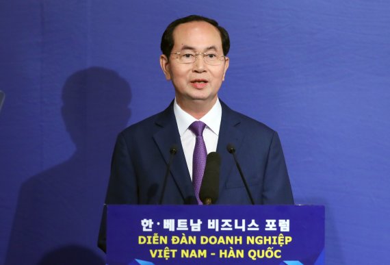 쩐 다이 꽝 베트남 국가주석.연합뉴스