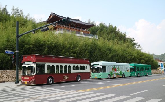 담양군, 친환경 저상전기버스 시티투어 운행 확대