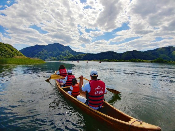춘천 물레길 카누