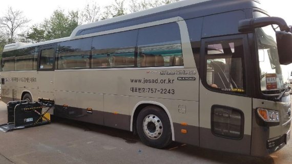 제주도 장애 체육인 지원 ‘특장버스’ 본격 운행