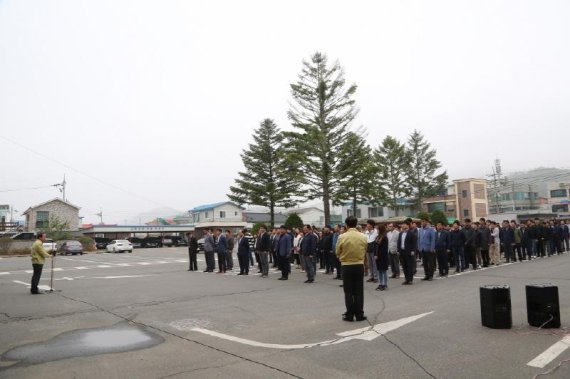 연천군 안전한국 비상소집 훈련 진행. 사진제공=연천군