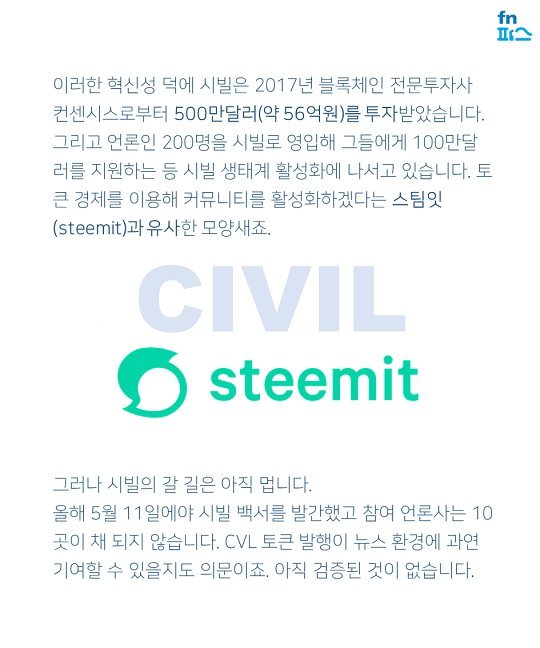 [카드뉴스] 블록체인 위에 쌓아 올린 저널리즘, 시빌(Civil)