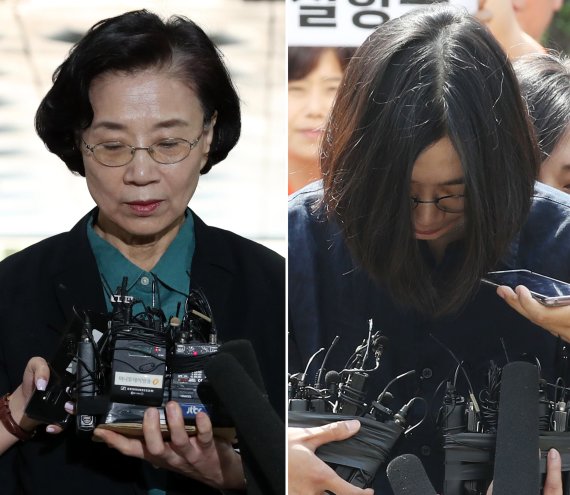 檢 '필리핀 가사도우미 불법고용' 이명희·조현아 비공개 소환조사