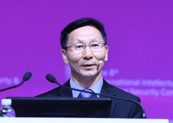 [제8회 국제 지식재산권 및 산업보안 컨퍼런스] 김주섭 특허심판원 심판장 "특허는 비즈니스.. 기업 CEO 직접 나서야"