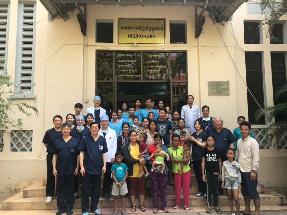 일웅구순구개열의료봉사회, 5월 4~12일 캄보디아 프놈펜서 의료봉사 진행