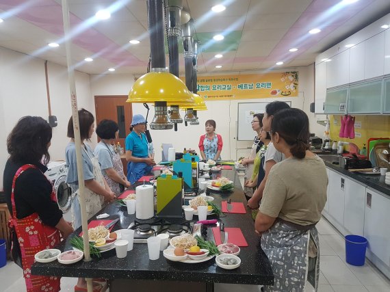 광명시 3주간 ‘베트남 요리교실’ 진행. 사진제공=광명시
