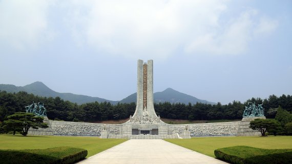 울산소방본부 고 정희국 소방관 유해 국립대전현충원 이장