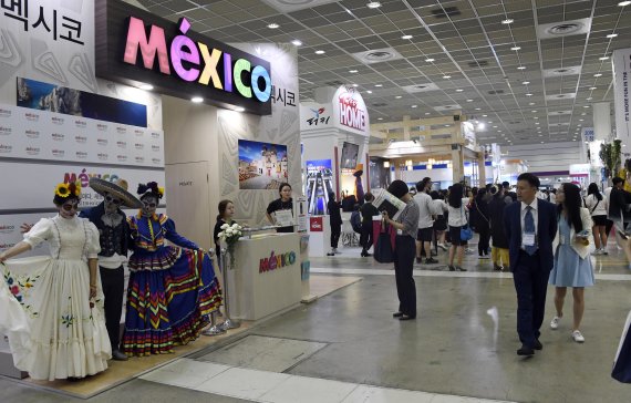 한국국제관광전 멕시코 홍보관