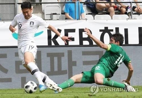 국가대표 축구팀 18일 스웨덴戰 흰색 유니폼 입는다