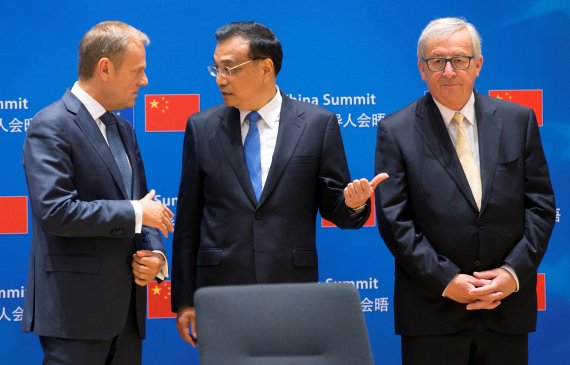 EU, 중국의 대미 무역전쟁 공동대응 제안에 '시큰둥'