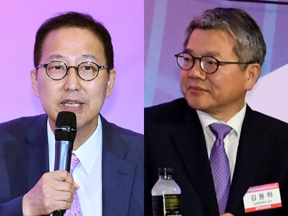 패널토론 사회를 맡은 조성한 중앙대학교 교수(왼쪽)와 김용하 순천향대학교 교수