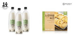 배상면주가, 홈술용 '느린마을 막걸리' '소고기 육전' 판매