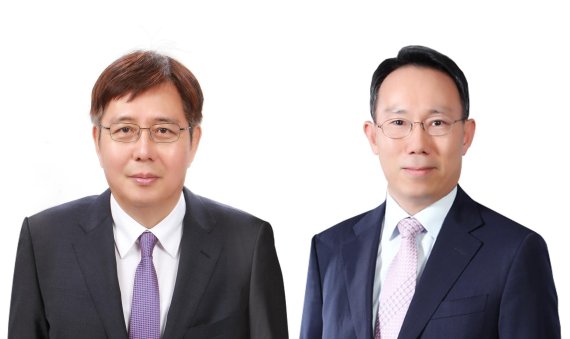 법무법인 화우 박상훈 대표변호사(왼쪽)와 전오영 대표변호사