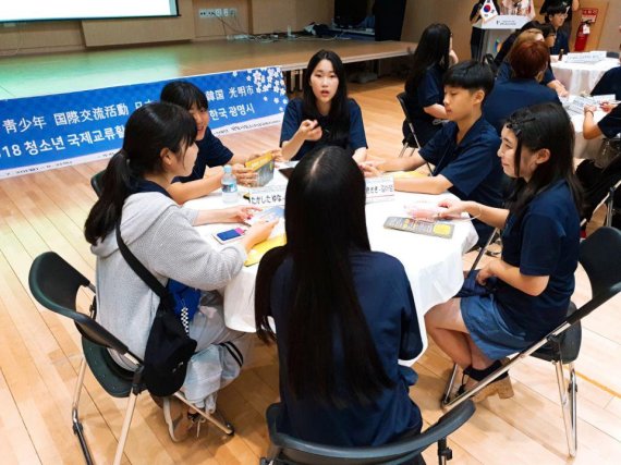 광명시-야마토시 청소년 ‘글로벌 우정’ 쑥쑥. 사진제공=광명시