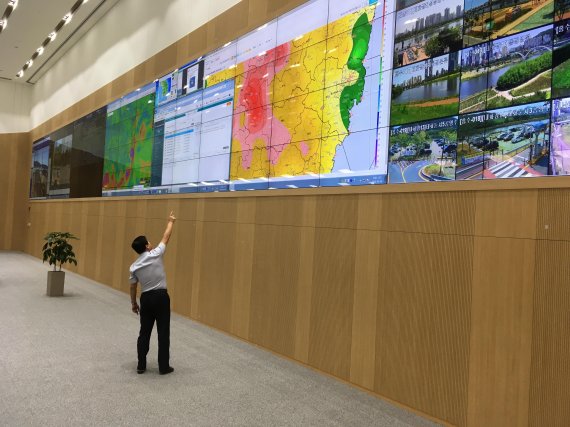 3년 전과 달라진 울산..태풍 '차바'때와 극명한 대비