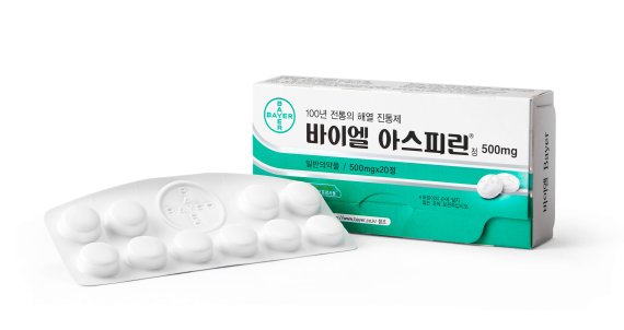 바이엘코리아, 아스피린정 500mg 국내 공급 재개