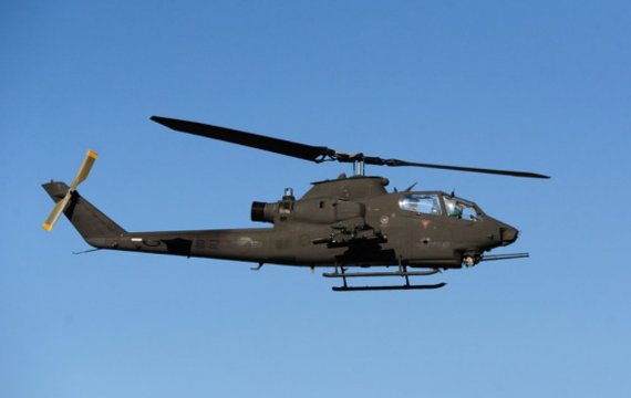 육군 공격형헬기 코브라 헬기(AH-1F)의 모습./사진=육군 제공