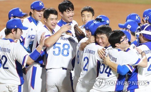 [아시안게임] 야구 금메달에도 KBO 리그 거품론 여전