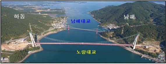 국토부·남해군·하동군 손잡고 남해대교 관광자원화 밑그림 그린다