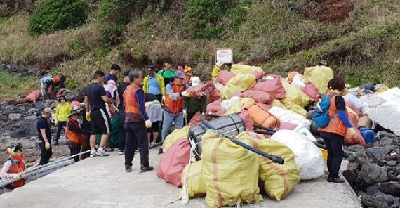 제주도바다환경보전협의회, 우도·차귀도 해안정화활동