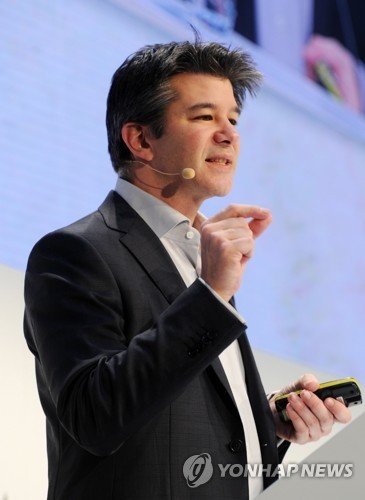 우버 창업자 트래비스 칼라닉 /연합뉴스