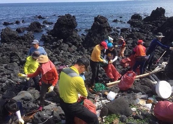 제주도바다환경보전협의회, 구좌읍 종달리 해안정화활동