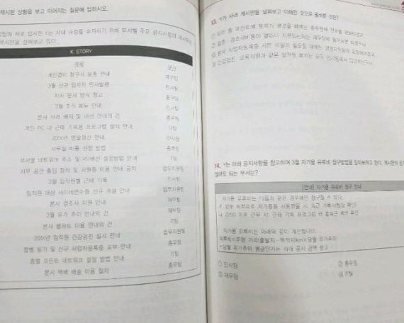 시중 문제집 그대로 베껴...국민은행 필기시험 문제출제 논란