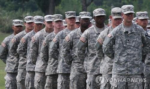 주한미군 장병들의 모습. /사진=연합뉴스