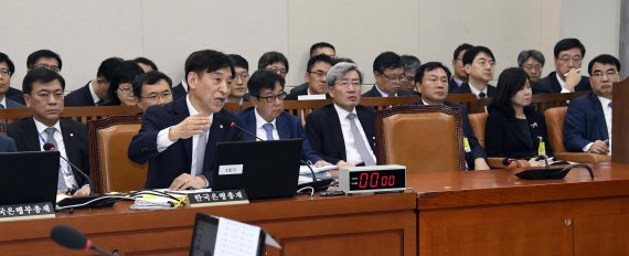 기획재정위원회의 한국은행 국정감사