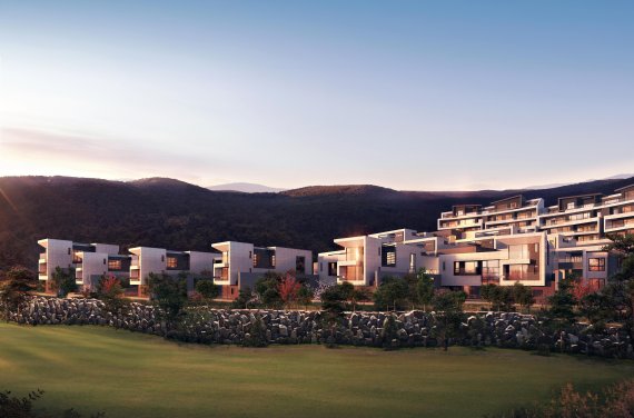 '골프장 정원·동해바다 한눈에'..해운대비치CC 골프빌리지 분양