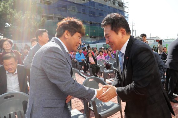 제주 강정마을 보건지소 개소…원희룡 지사 “공동체 회복 최선”