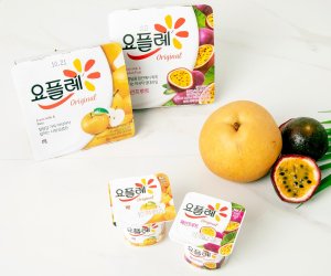 빙그레, 신제품 '요플레 배-패션푸르트' 출시
