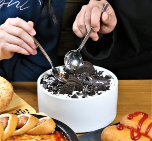 실패없는 조합…설빙, '쿠앤크구슬설빙' 내놔