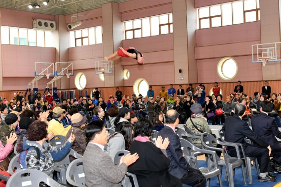 파주시 운정다목적체육관 개관. 사진제공=파주시