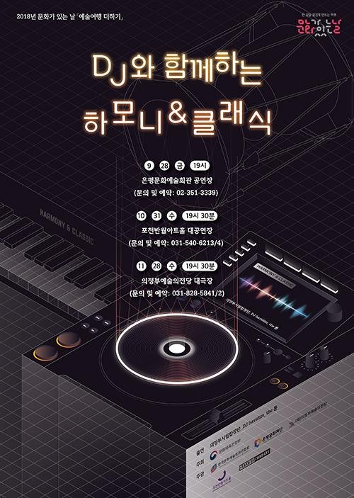 의정부예술의전당 <DJ와 함께하는 하모니 & 클래식>. 사진제공=의정부예술의전당