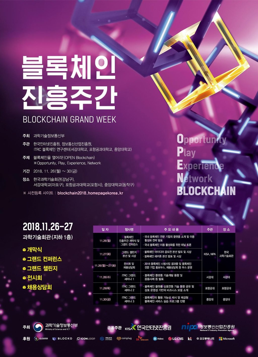 정부 주관 블록체인 컨퍼런스 열린다 - 파이낸셜뉴스