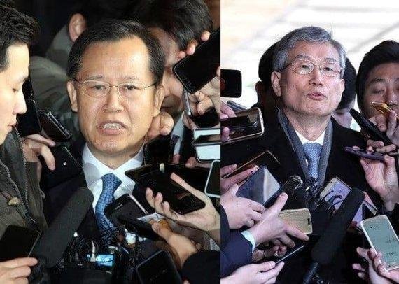 '사법농단 의혹' 박병대·고영한, 대법관 출신 첫 구속 면해