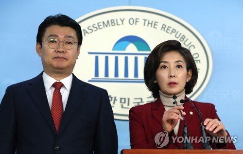 나경원, 한국당 새 원내대표 선출
