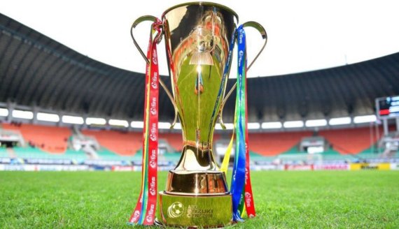 2018 아세안축구연맹(AFF) 스즈키컵 트로피의 모습