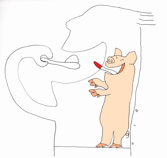 한국만화박물관 <돼지 몰러 나간다> 카툰전 개막