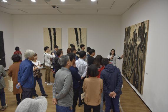 전남도는 2018년 전남을 빛낸 최우수시책으로 '국제수묵비엔날레 개최'를 선정했다.사진제공=전남도