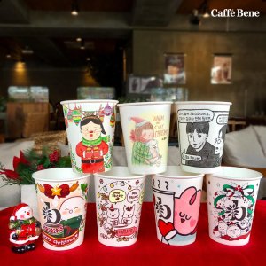 카페베네, '커스터마이징 크리스마스 컵 그리기 이벤트' 진행