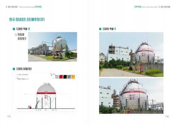 색채디자인 컨설팅 지원사업 사례집 내용 /자료=울산시