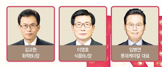 [대기업 인사 시즌]롯데그룹 2019 정기임원인사, 화학 김교현·식품 이영호… ‘뉴 롯데’ 캐시카우 ‘영맨’ 손에