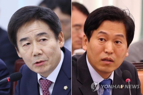 이용호 의원(왼쪽)과 손금주 의원 [연합뉴스 자료사진]