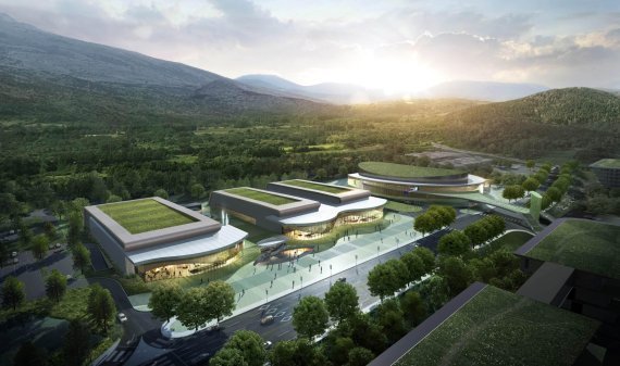 제주 오라관광단지 전시컨벤션(MICE) 조감도 /fnDB