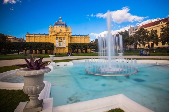 크로아티아의 수도 자그레브. Ivo_Biocina 제공